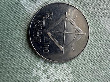 100 lire centenario guglielmo marconi