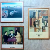 Quadri poster Dalì Picasso Botero
