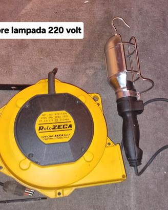arrotolatore Zeca per lampada portatile 220volt
