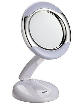 Specchio Luminoso per Trucco Portatile a Batteria