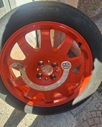 Ruotino di scorta 125 80 r17 4 fori