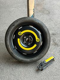 Ruota di scorta 125/70 r18 audi volkswagen golf