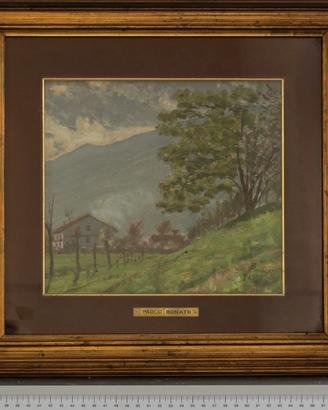 Quadro di Paolo Bonato "Nella verde campagna..."