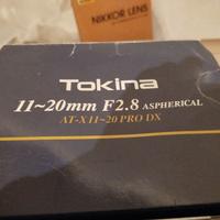 Tokina- Nikon 11-20 mm f 2,8 pro dx