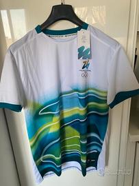T-shirt Milano Cortina 2026 Uomo Bianco XL Nuovo