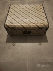 valigia baule porta coperte vintage