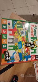 Gioco bimbi 2-4 anni funny funny farm headu