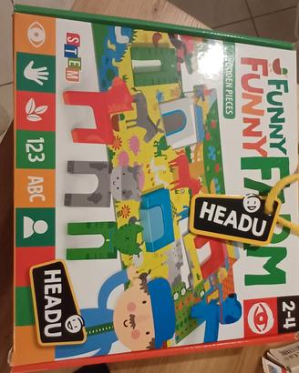 Gioco bimbi 2-4 anni funny funny farm headu