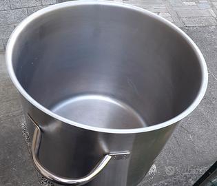 Pentola Inox Paderno 2 manici Diametro 28 h28