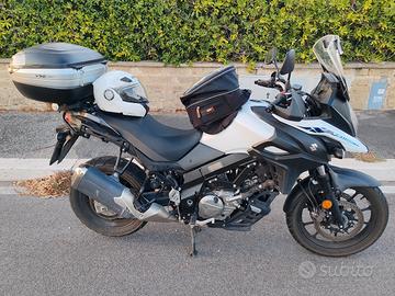 V STROM 650 SUZUKI BIANCA 