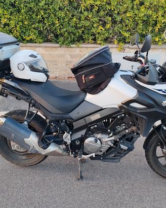 V STROM 650 SUZUKI BIANCA 
