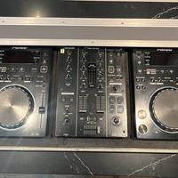 SET DJ PIONEER CDJ-350 + DJM-350 + CASE