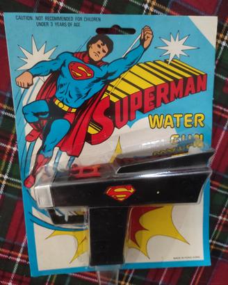 pistola giocattolo Superman no azrak Hamway nuova 