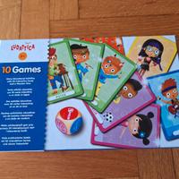 Gioco in scatola con 10 giochi educativi diversi