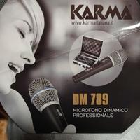 Karma DM 789 Microfono Dinamico Professionale
