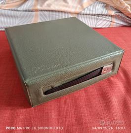 Custodia porta musicassette Vintage a Valigia 