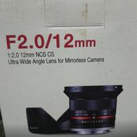 SAMYANG F2.0/12MM SONY E-MOUNT 