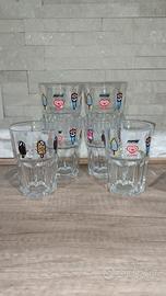 Bicchieri Algida Vintage3 - Set da 6 con Scatola