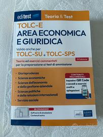 Editest Tolc-e Area Economica e Giuridica