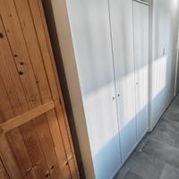 IKEA KLEPPSTAD 3 ante bianco, ritiro entro 7/3