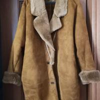 cappotto vintage in montone anni 80