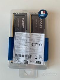 RAM DDR4 16 GB (2x8 GB) 3200 MHz Eaget – nuova