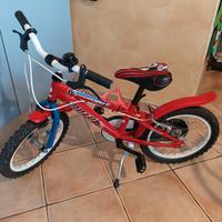 MTB bambino 16" in acciaio 