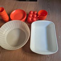 Stoviglie in plastica per alimenti