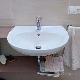 Lavandino 60x50, compreso miscelatore