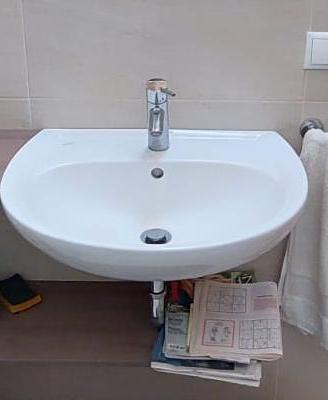 Lavandino 60x50, compreso miscelatore