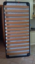 Rete e materasso letto singolo