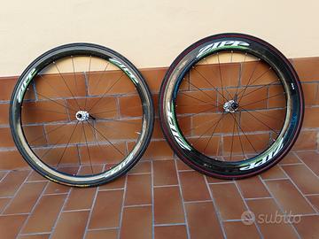 Coppia di ruote ZIPP in carbonio per bici da corsa