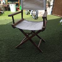 sedia regista pieghevole