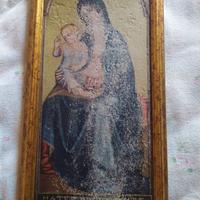 QUADRETTO MADONNA CON BAMBINO