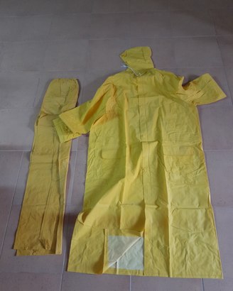 Cerata impermeabile cappotto e pantalone