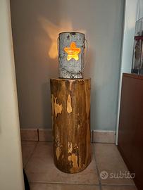 Tronchi (ceppi) portavasi e complementi di arredo