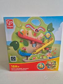 Hape - pista circuito dello scoiattolo 