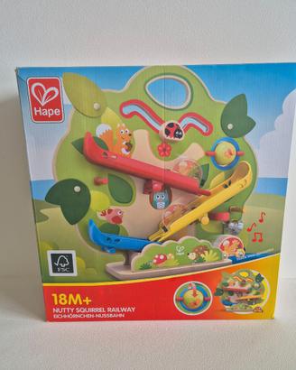 Hape - pista circuito dello scoiattolo 