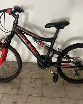 Bicicletta da bambino a tema Star Wars Darth