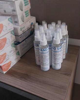 disinfettanti e mascherine
