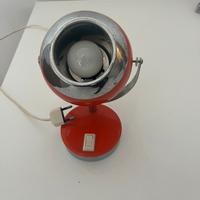 Lampada anni 70 vintage italiana eye ball lamp