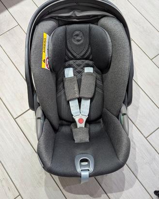 Cybex Cloud T Plus + accessori + adattatori Priam
