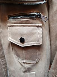 giubbino pelle come nuovo