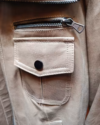 giubbino pelle come nuovo