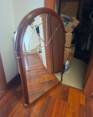 specchio legno massiccio Vintage 