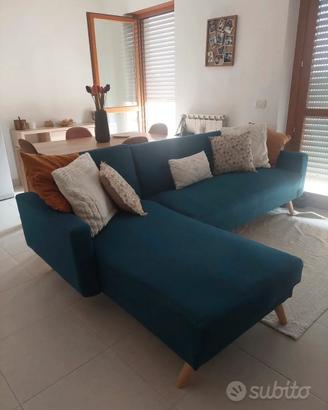 Divano letto penisola Milani Home