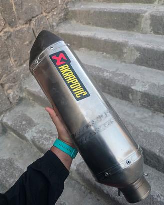 terminale akrapovic 65mm