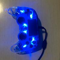 Controller ps4 nacon blue lum