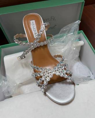 Scarpe con tacco alto Aquazzura Crystal, taglia 38