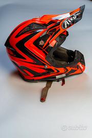 ABBIGLIAMENTO CROSS ENDURO CASCO GIACCA MASCHERINA